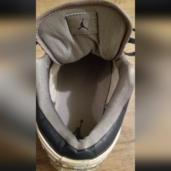 Air Jordan 1  Phat Low “Georgetown Hoyas” Shoes for Men, Size US 11 - Picture 4 of 9